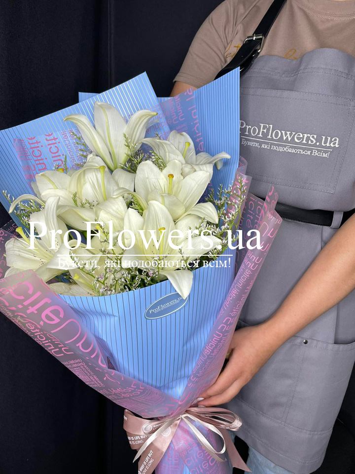 Bouquet of lilies "Romance"